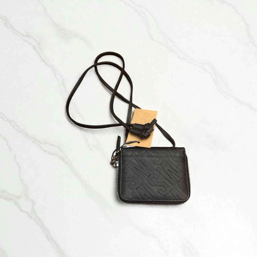 Steve Madden Black Embossed Crossbody Bag - Picture 2 of 5